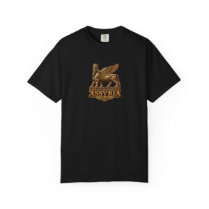 Assyrian Heritage Premium Quality T-Shirt - Winged Bull - Lamassu