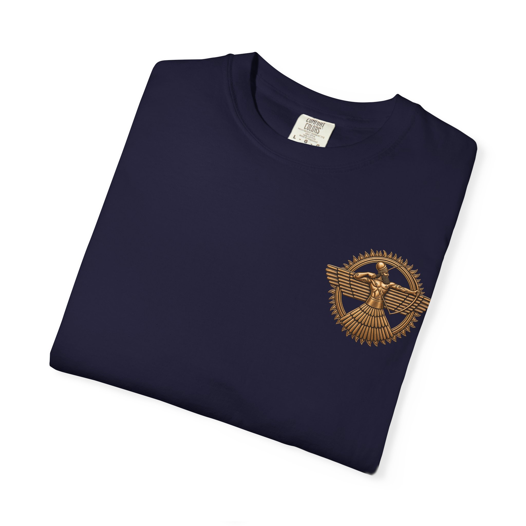 Ancient Mesopotamia Archer - Premium Quality T-Shirt - Image 15