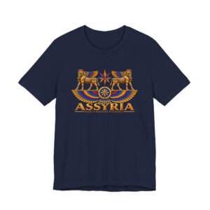 Assyria Heritage Basic T‑Shirt — Assyrian Winged Bulls & Star