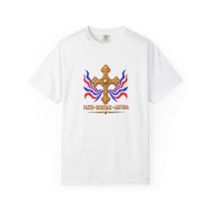 T-Shirt Premium Quality Assyrian Faith Heritage Cross River