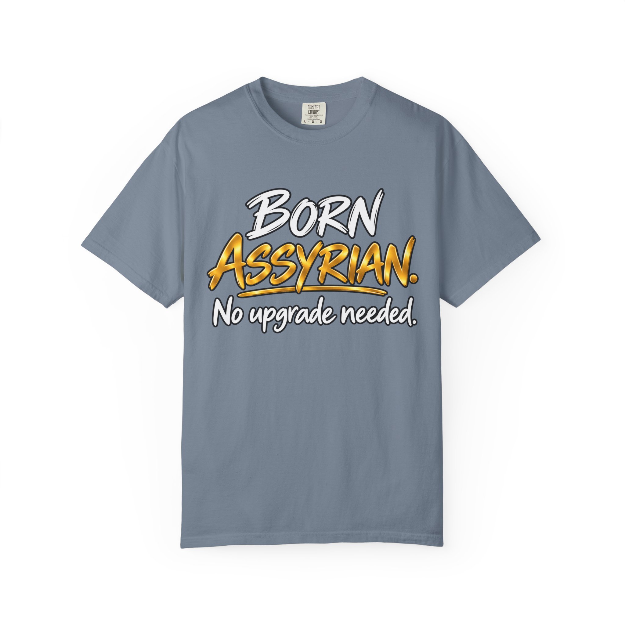 Born Assyrian. No Upgrade needed - Premium Quality T-shirt - Image 21