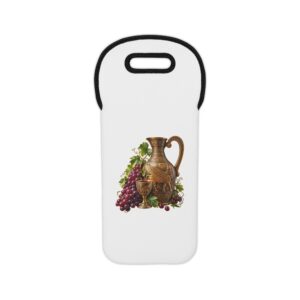 Assyrian Designed Wine Tote Bag